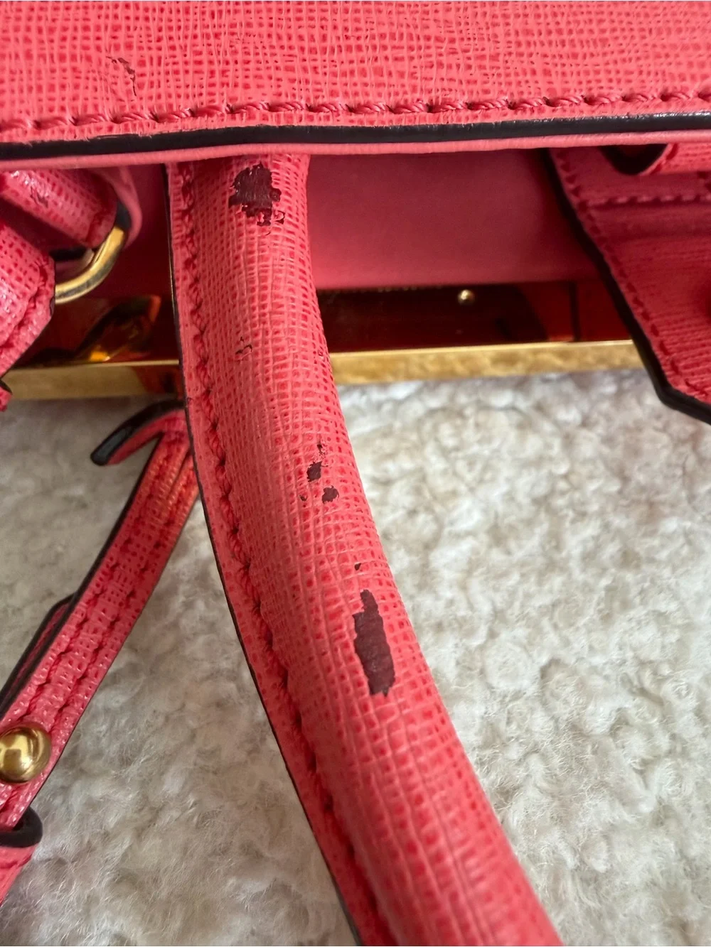 Fendi Vittelo Elite Flamingo Petite 2Jours tote Rosa Exstasy